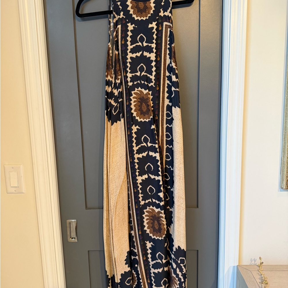 FARM Rio | Anthropologie Printed Halter Maxi Dress - Picture 3 of 3
